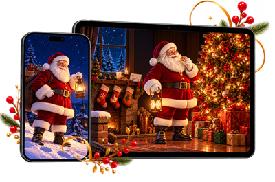 tablet and phone BeingSo animated ecard